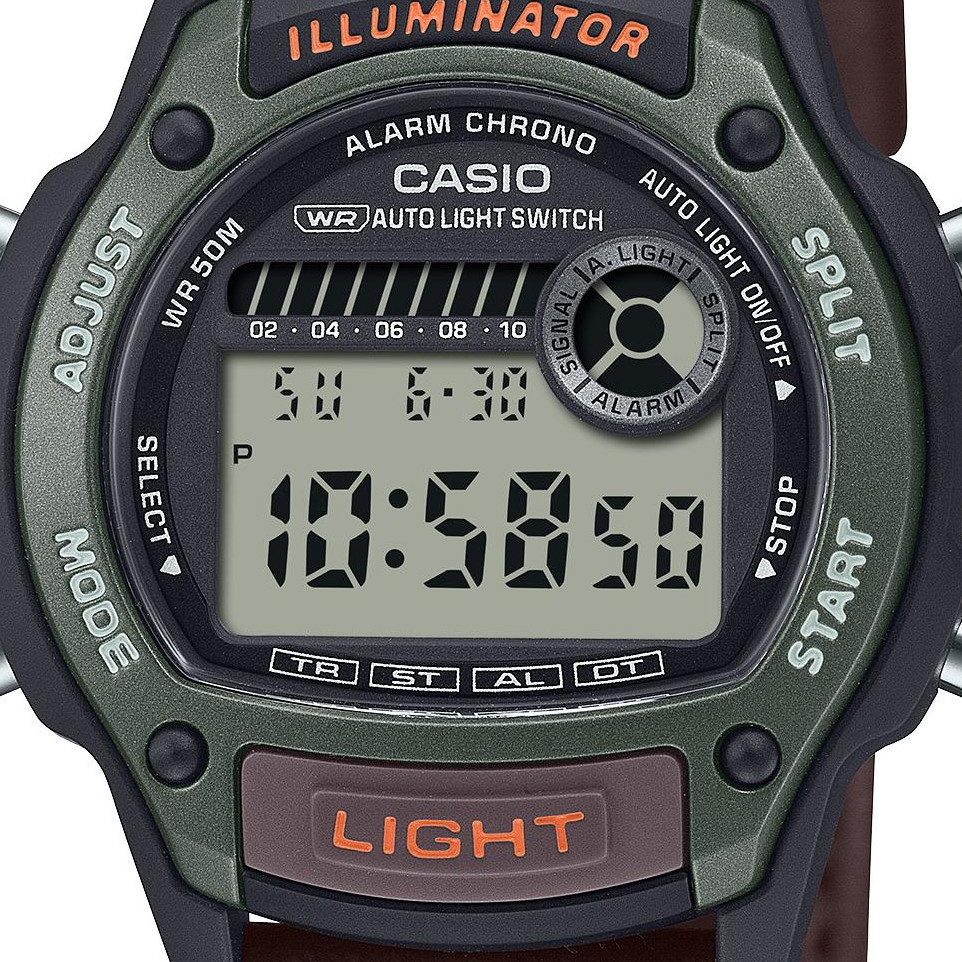 Casio W-220HF-3AVEF - zegarek męski 2