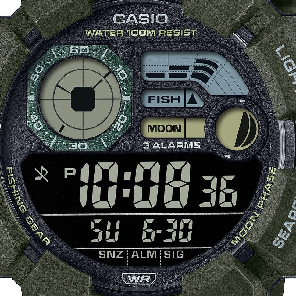 Casio WS-1500H-3BVEF - zegarek męski 2