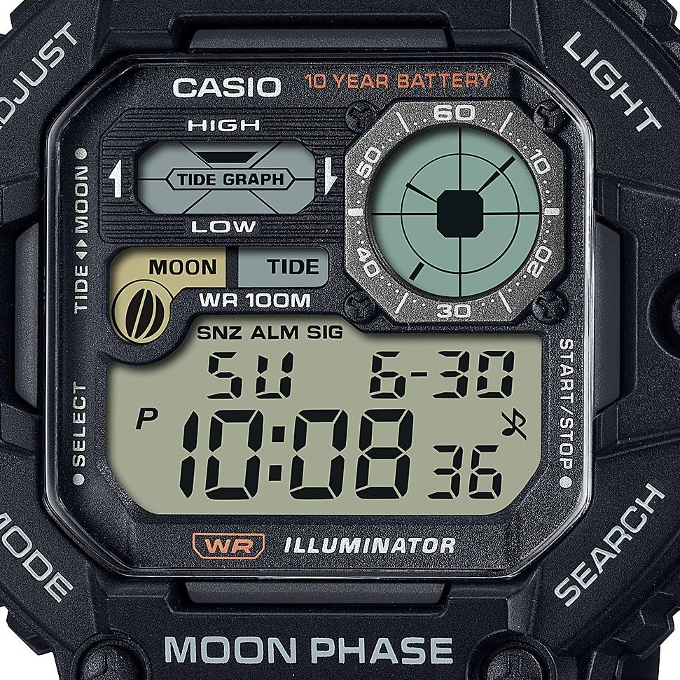 Casio WS-1700H-1AVEF - zegarek męski 2