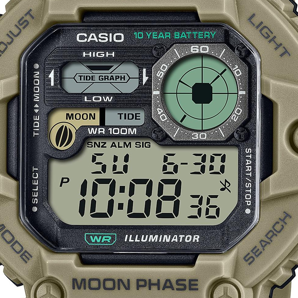 Casio WS-1700H-5AVEF - zegarek męski 2