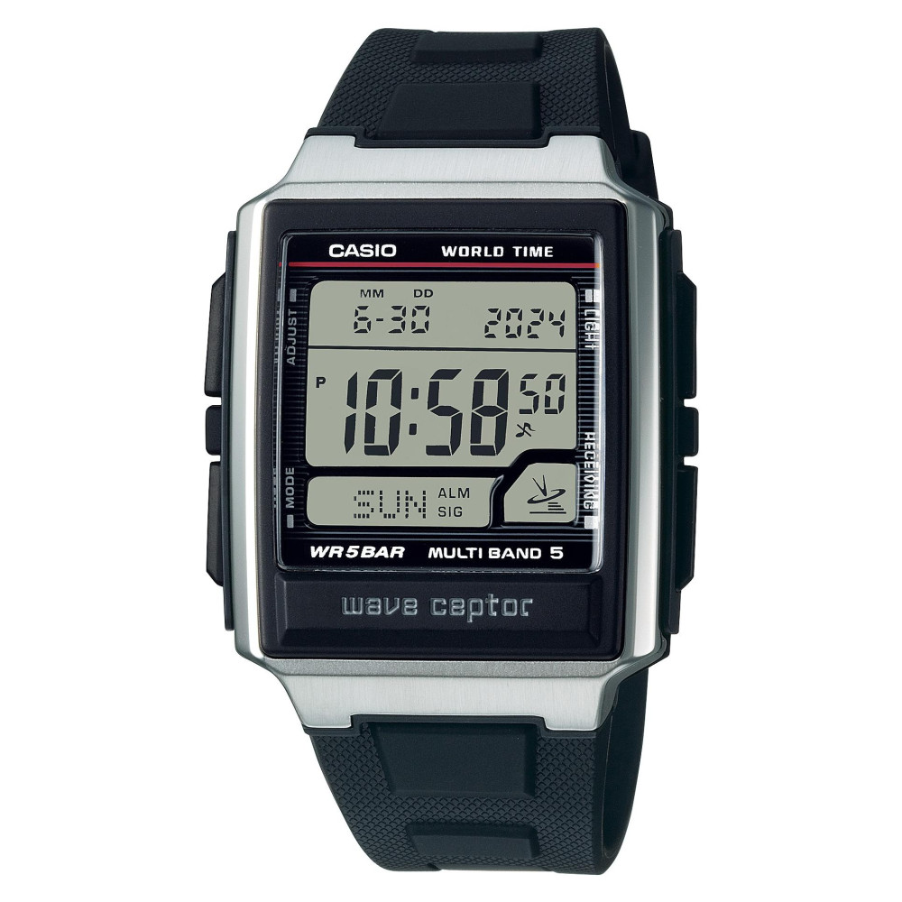 Casio WV-59R-1AEF Waveceptor - zegarek męski 1