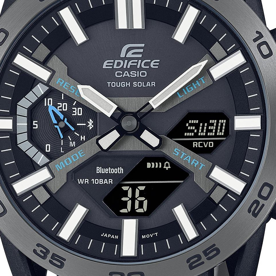 EDIFICE ECB-2000DC-1AEF Casio EDIFICE SOSPENSIONE - zegarek męski 2