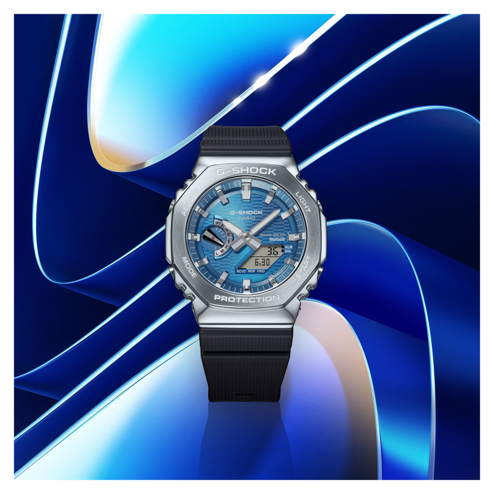 G-SHOCK GBM-2100A-2BER Casio G-Steel 2100 Series - zegarek męski 7