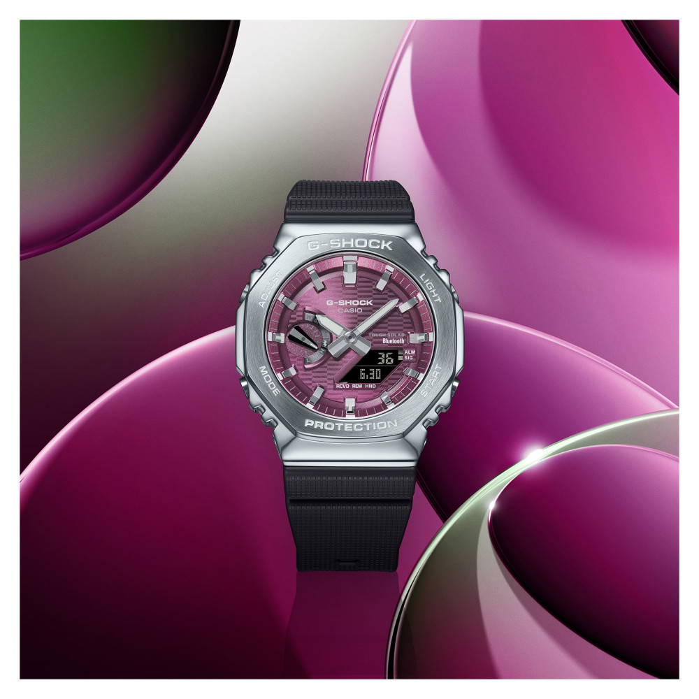 G-SHOCK GBM-2100A-4BER Casio G-Steel 2100 Series - zegarek męski 7