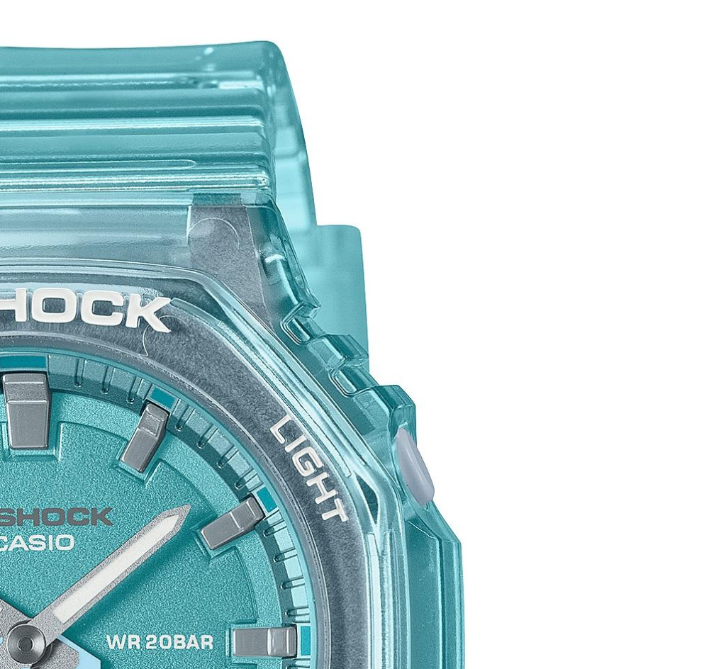 G-SHOCK GMA-S2100SK-2AER Casio Turquoise Blue - zegarek damski 5
