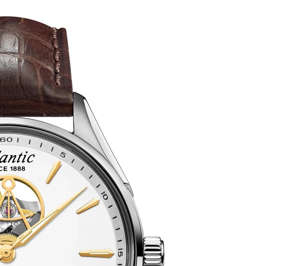 Atlantic 52780.41.21G Worldmaster Open Heart Limited Edition - zegarek męski 5