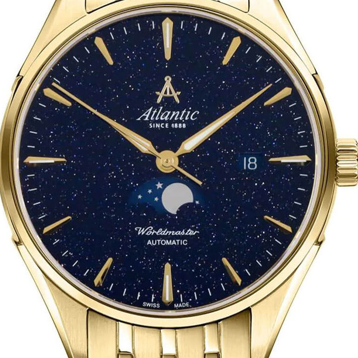 Atlantic Worldmaster Nightsky Moonphase 52788.45.91 - zegarek męski 2