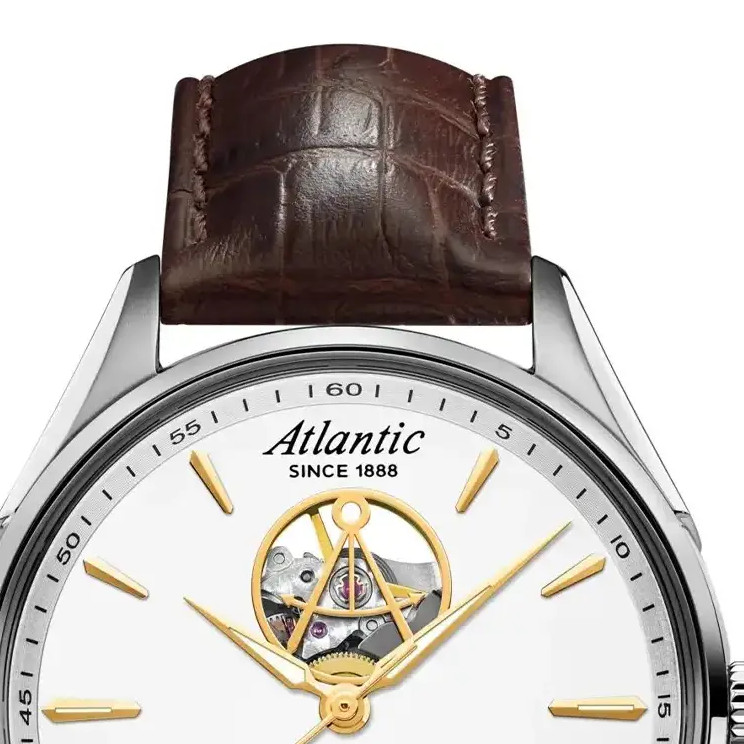 Atlantic Worldmaster Open Heart Limited Edition 52780.41.21G - zegarek męski 3
