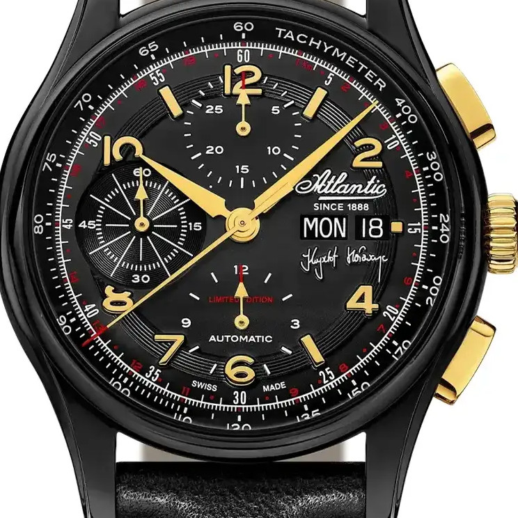 Atlantic Worldmaster Prestige Krzysztof Hołowczyc Limited Edition 55853.46.95LE - zegarek męski 2