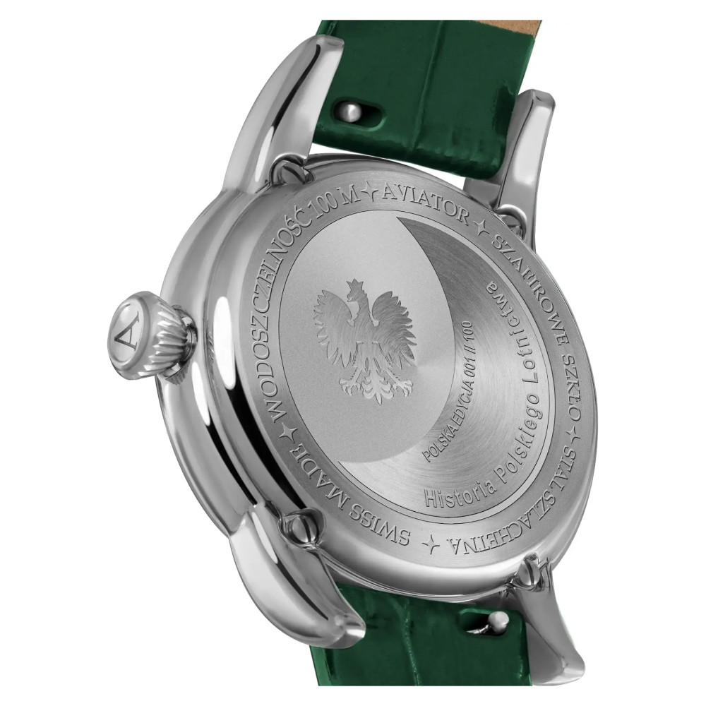 Aviator Douglas Moonflight Diamond Polska Edycja V.1.33.0.390.4 PL - zegarek damski 7