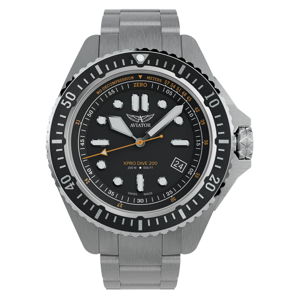Aviator XPRO DIVE 200 V.1.42.0.371.5 profesjonalny diver - zegarek męski 1