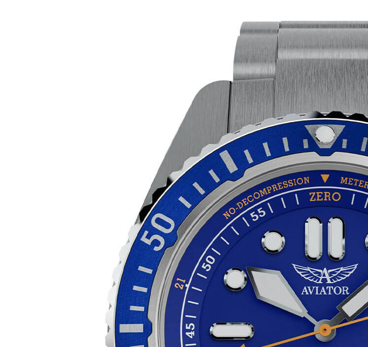Aviator XPRO DIVE 200 V.1.42.0.372.5 profesjonalny diver - zegarek męski 4