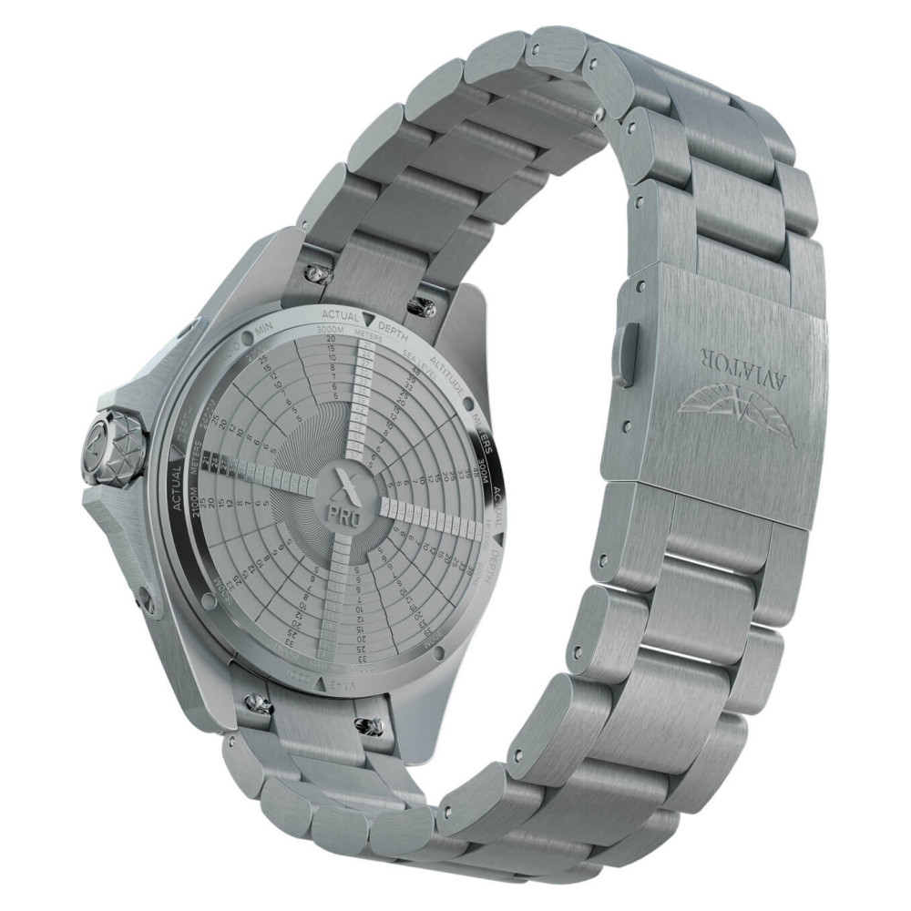 Aviator XPRO DIVE 200 V.1.42.0.376.5 profesjonalny diver - zegarek męski 7