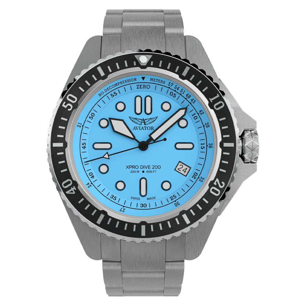 Aviator XPRO DIVE 200 V.1.42.0.376.5 profesjonalny diver - zegarek męski 1