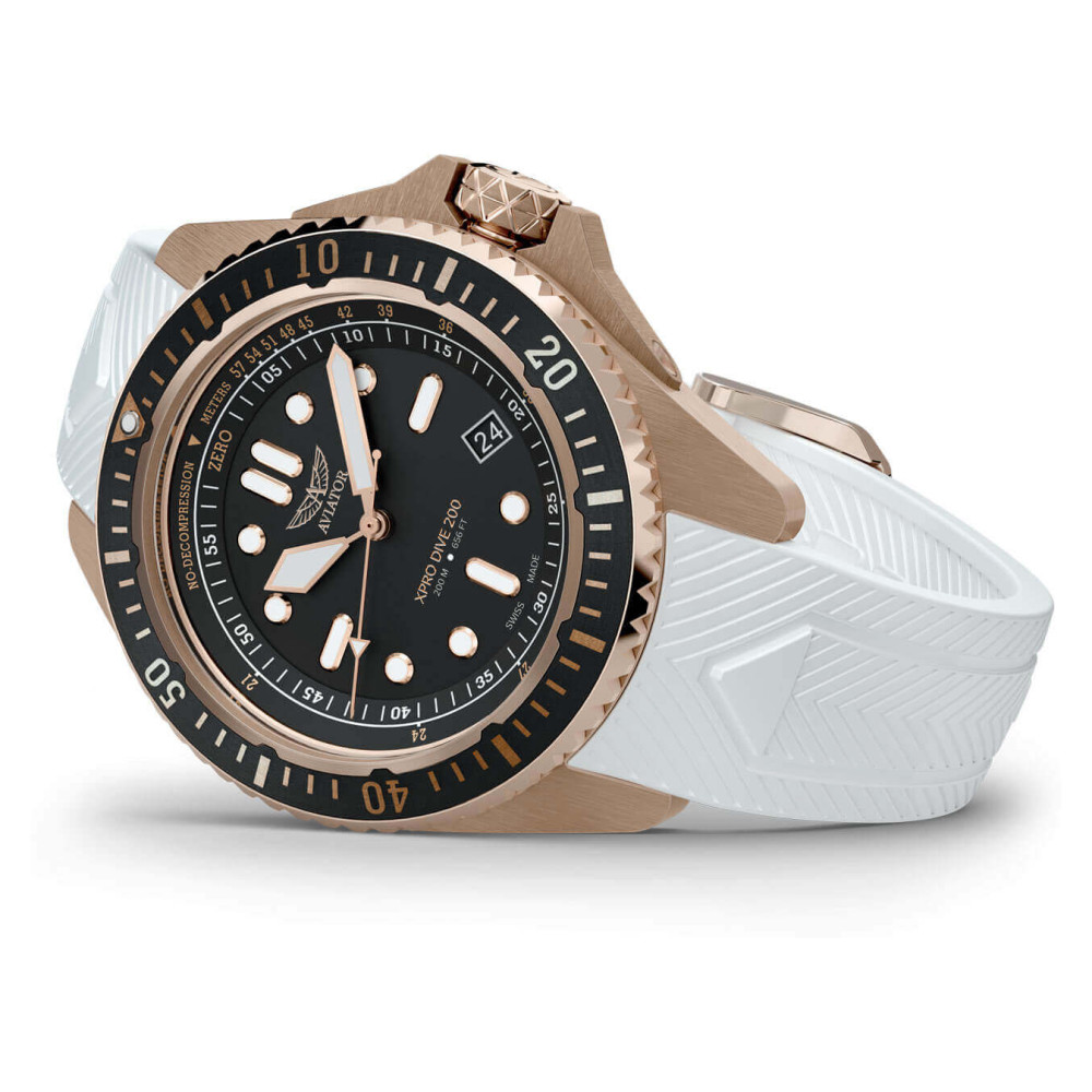 Aviator XPRO DIVE 200 V.1.42.2.373.0 profesjonalny diver - zegarek męski 8