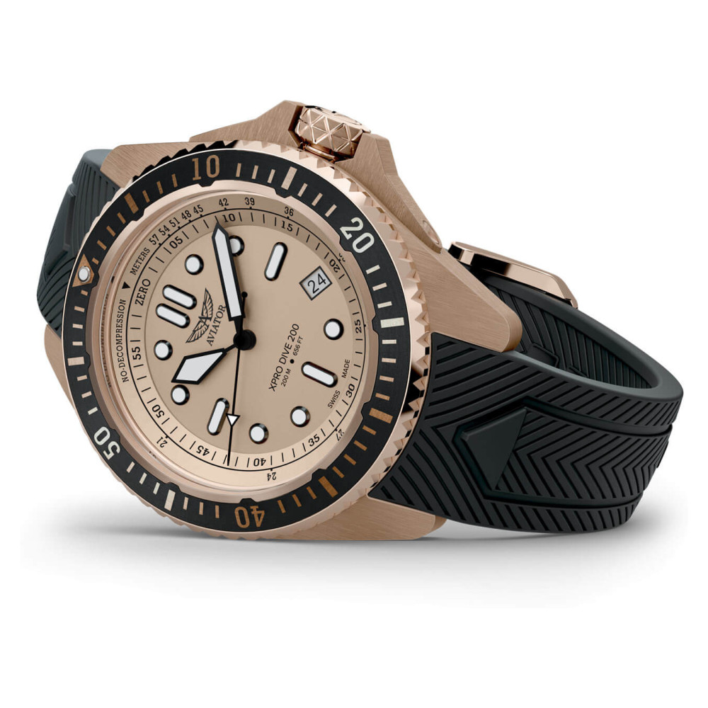 Aviator XPRO DIVE 200 V.1.42.2.374.6 profesjonalny diver - zegarek męski 8