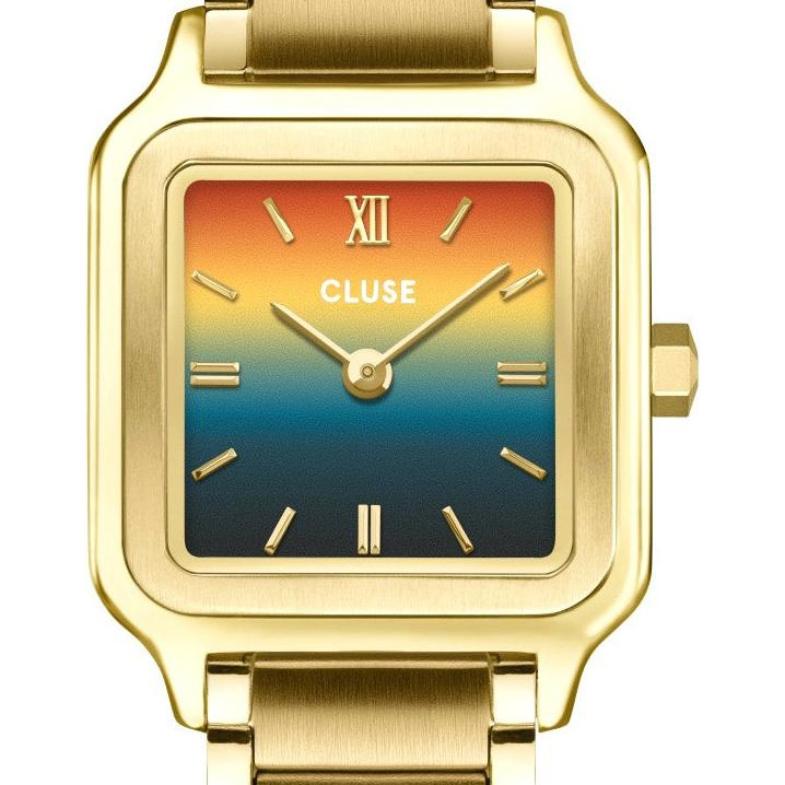 Cluse CW11824 Gracieuse Petite Steel Sunset Gold - zegarek damski 2