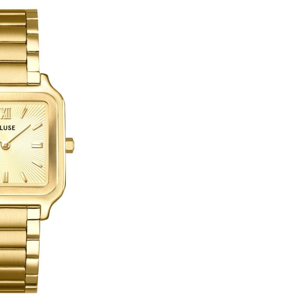 Cluse CW11911 Gracieuse Steel Sunray Textured Gold - zegarek damski 6