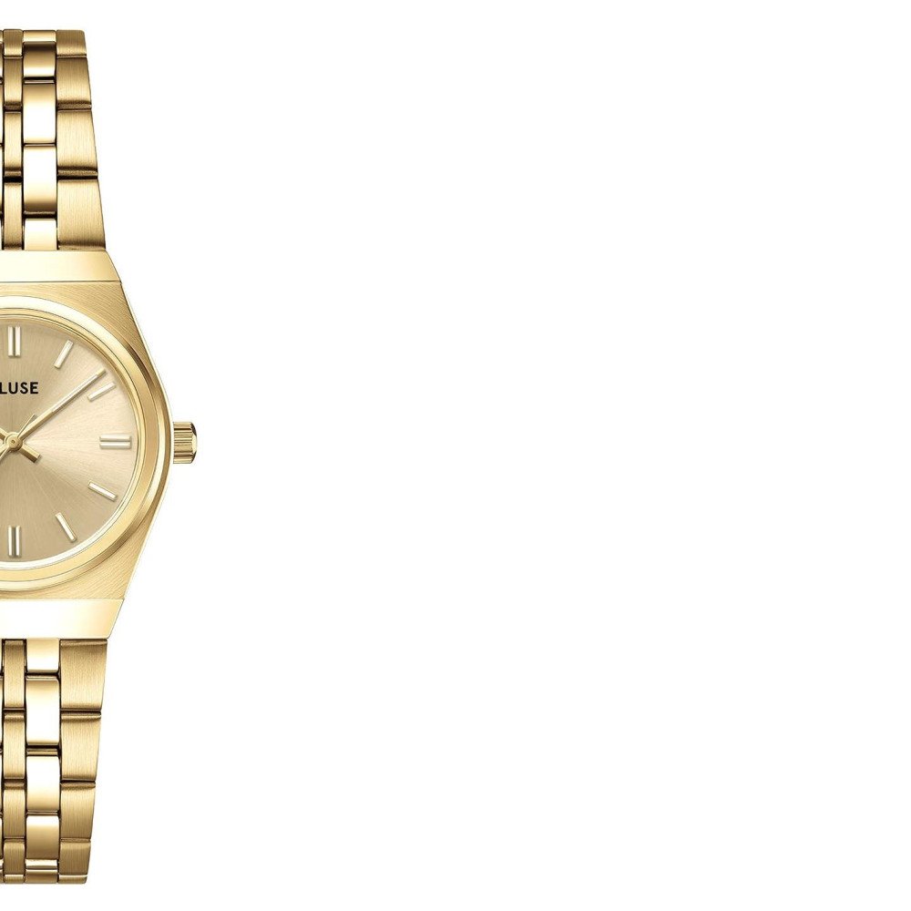 Cluse CW16302 Retro 70s Mini Steel Full Gold - zegarek damski 6