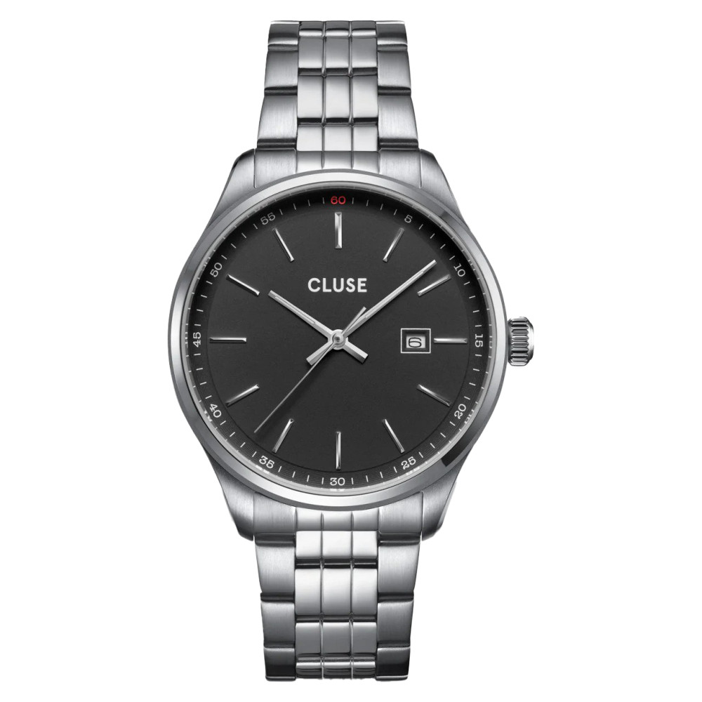 Cluse CW20904 Anthéor Watch Steel Black Silver Colour - zegarek męski 1