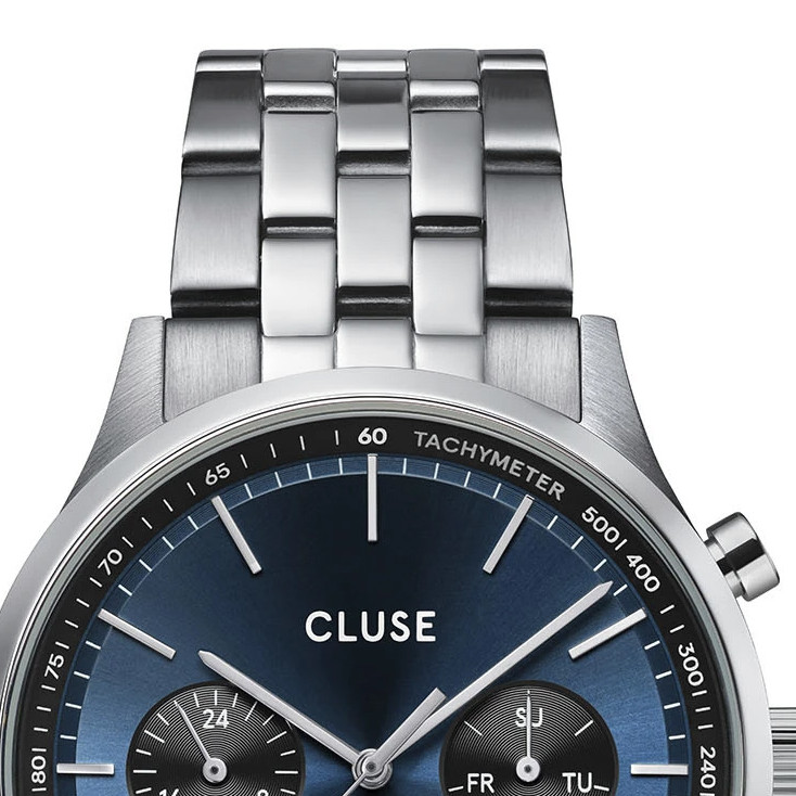 Cluse CW21008 Anthéor Stainless Steel 42mm - zegarek męski 3