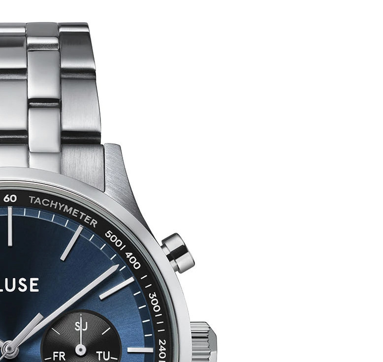 Cluse CW21008 Anthéor Stainless Steel 42mm - zegarek męski 5