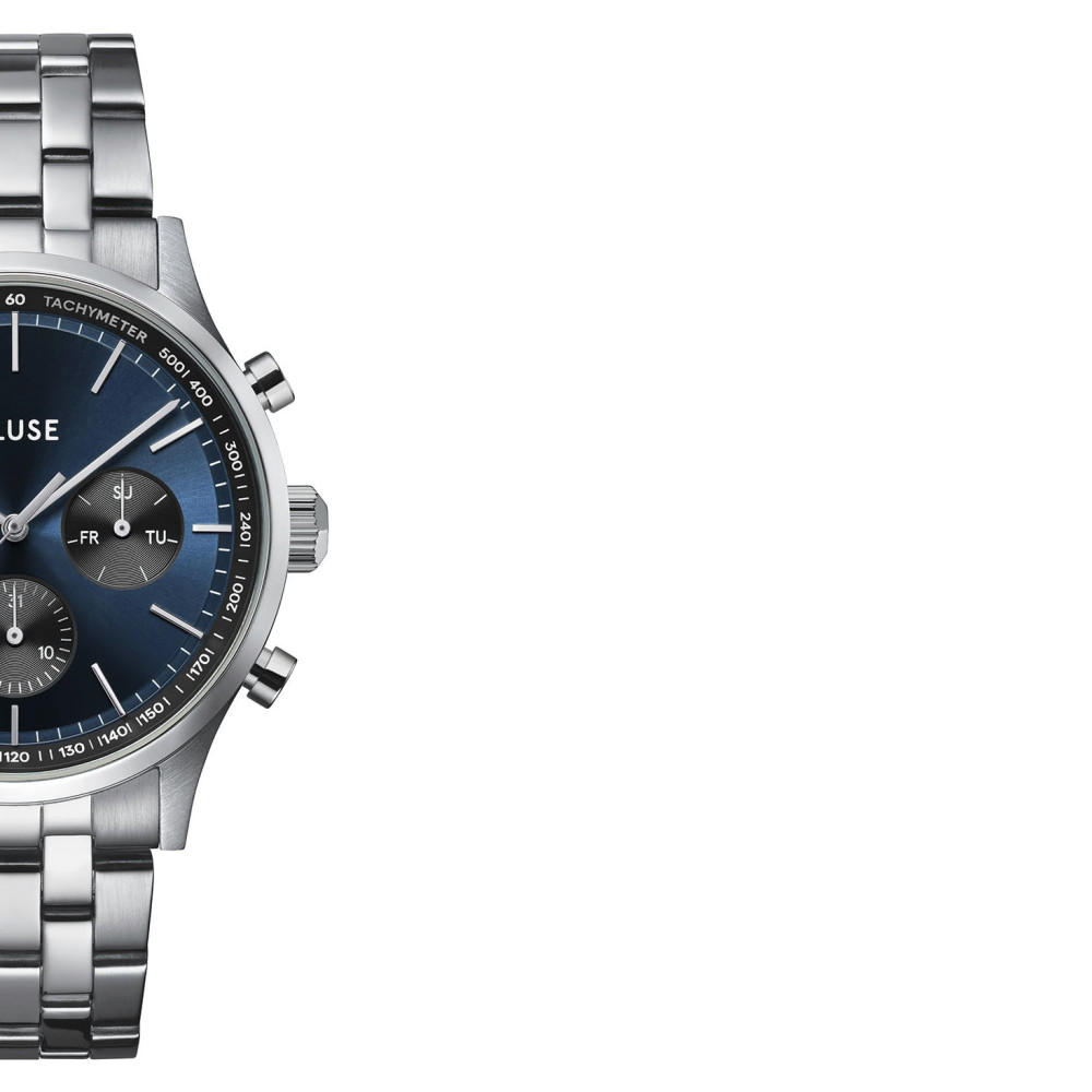 Cluse CW21008 Anthéor Stainless Steel 42mm - zegarek męski 6