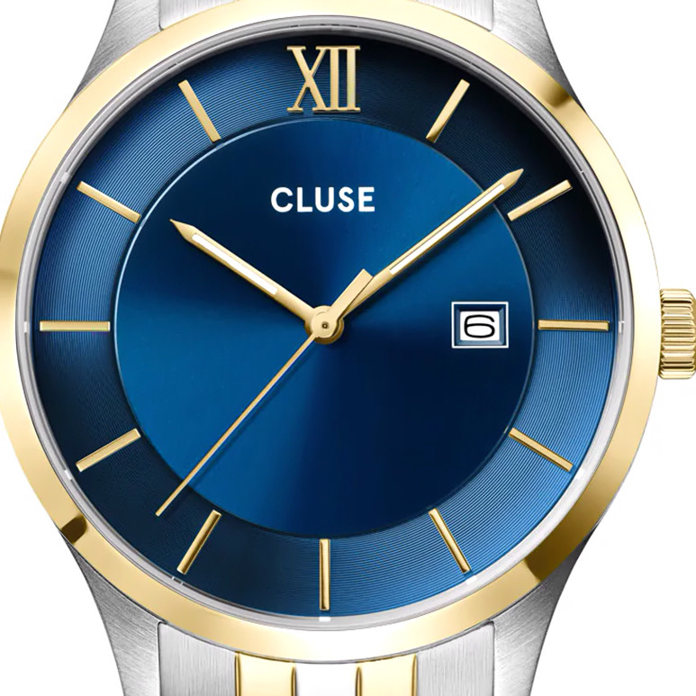 Cluse CW22703 Aravis Blue Bicolor - zegarek męski 2