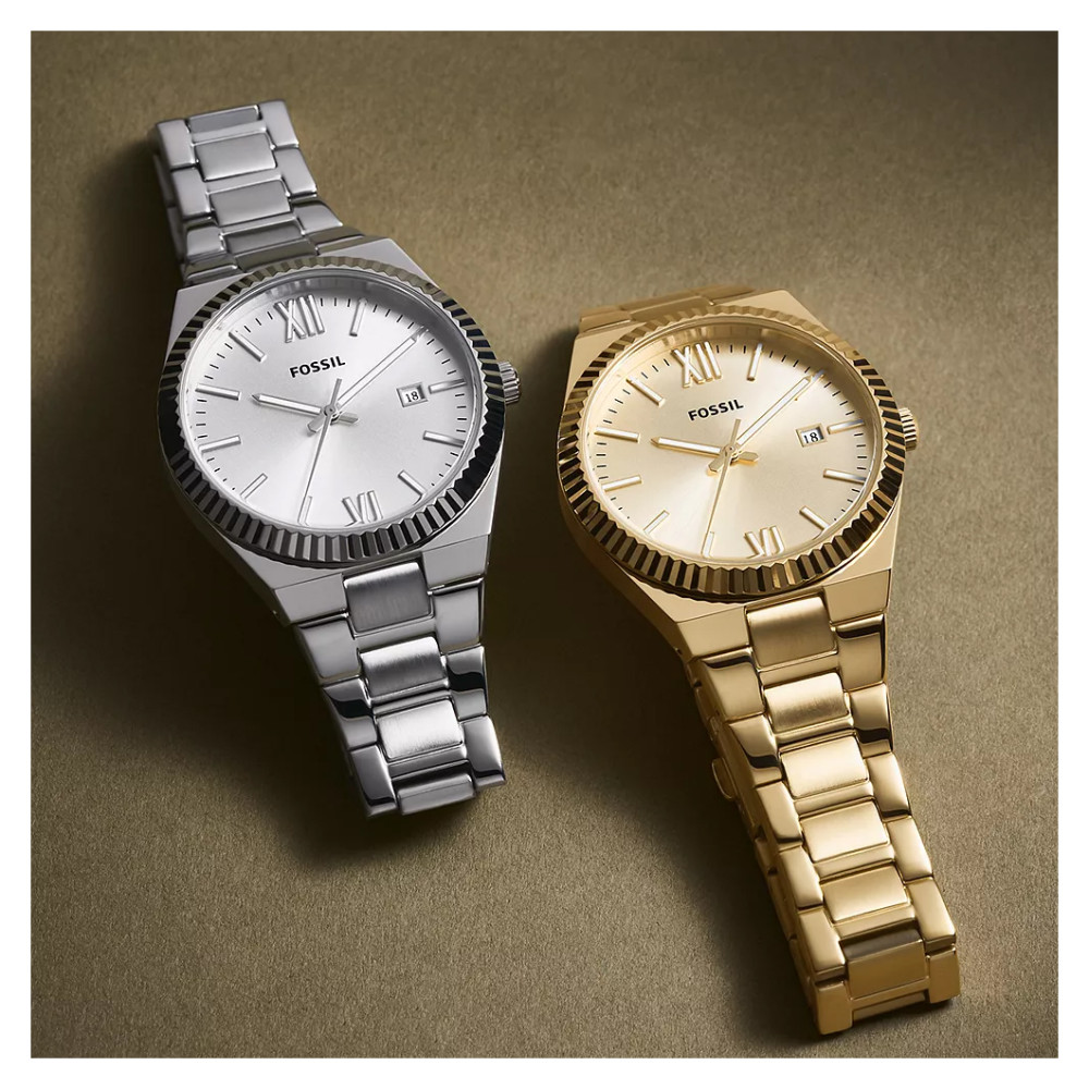 Fossil ES5299 SCARLETTE Gold Stainless Steel 38mm - zegarek damski 9