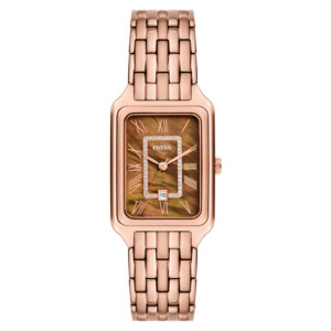 Fossil ES5323 RAQUEL Rose Gold Stainless Steel 26mm - zegarek damski