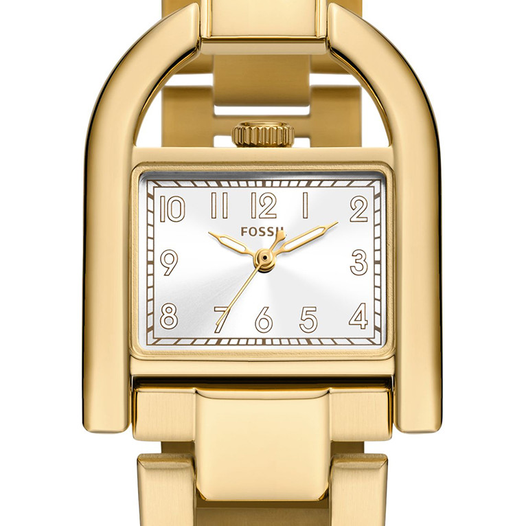 Fossil ES5327 HARWELL Gold Stainless Steel 28mm - zegarek damski 2