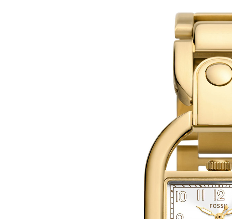 Fossil ES5327 HARWELL Gold Stainless Steel 28mm - zegarek damski 4