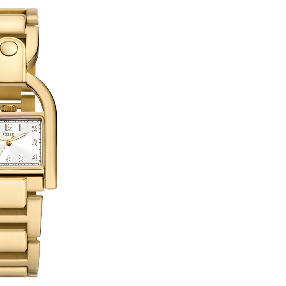 Fossil ES5327 HARWELL Gold Stainless Steel 28mm - zegarek damski 6