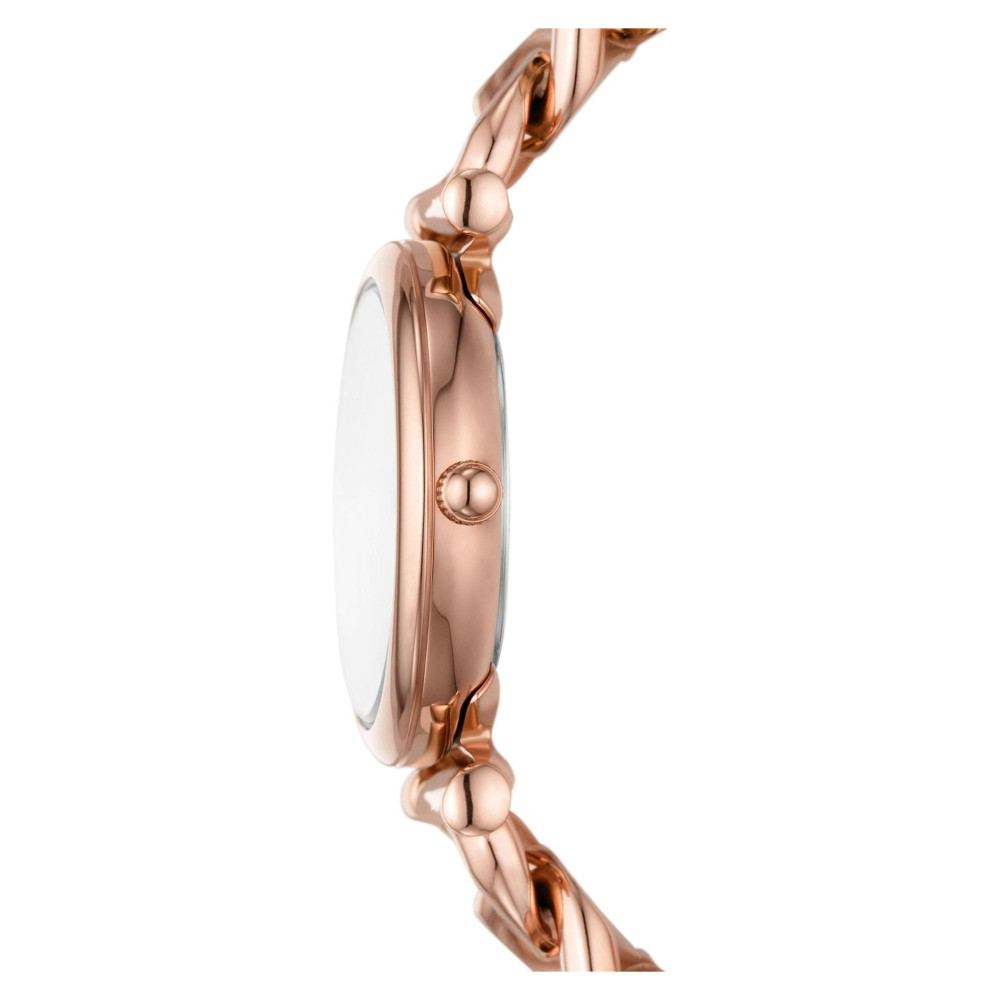 Fossil ES5330 CARLIE Rose Gold Stainless Steel 28mm - zegarek damski 7