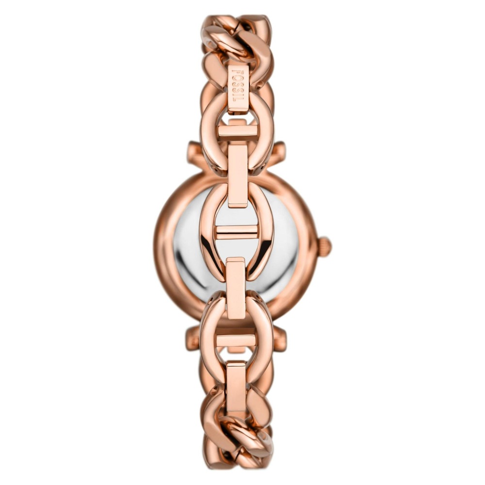 Fossil ES5330 CARLIE Rose Gold Stainless Steel 28mm - zegarek damski 8