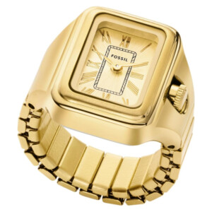 Fossil ES5343 Ring Gold Stainless Steel 14mm - zegarek damski