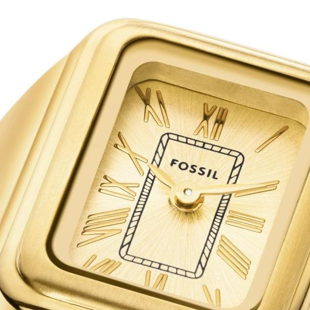 Fossil ES5343 Ring Gold Stainless Steel 14mm - zegarek damski 3