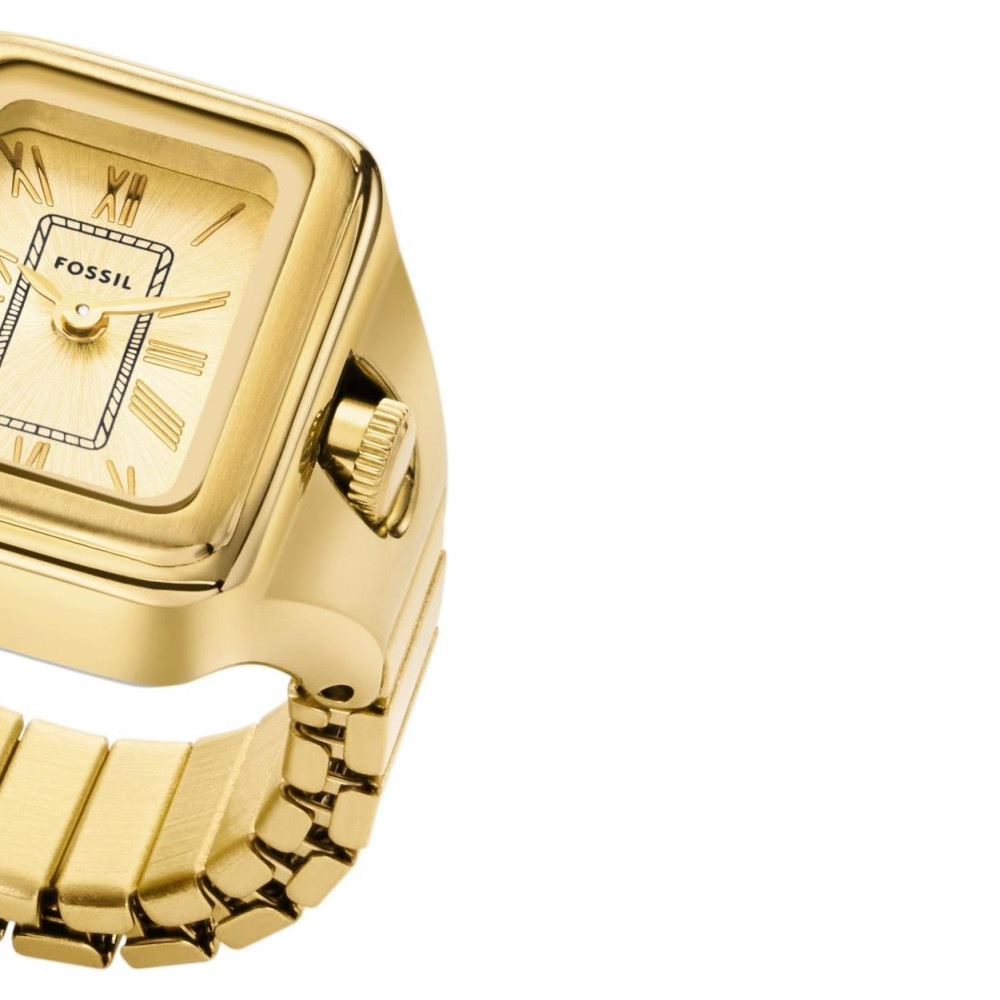 Fossil ES5343 Ring Gold Stainless Steel 14mm - zegarek damski 6