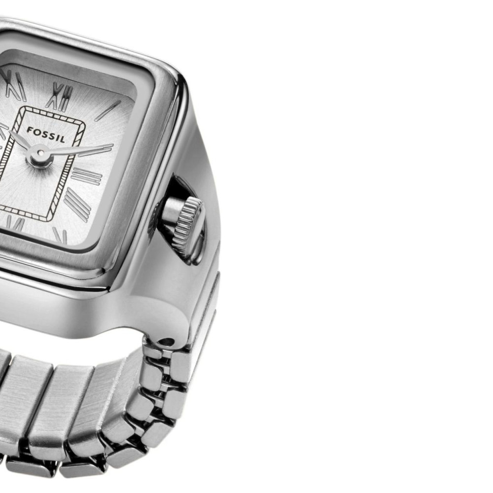 Fossil ES5344 Ring Stainless Steel 14mm - zegarek damski 6