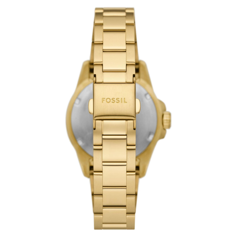 Fossil ES5350 BLUE DIVE Gold Stainless Steel 36mm - zegarek damski 8