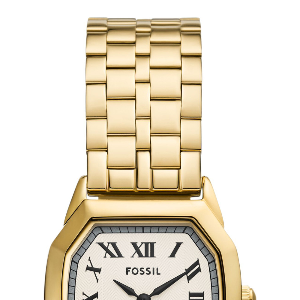 Fossil ES5361 HARLOW Gold Stainless Steel 27mm - zegarek damski 3
