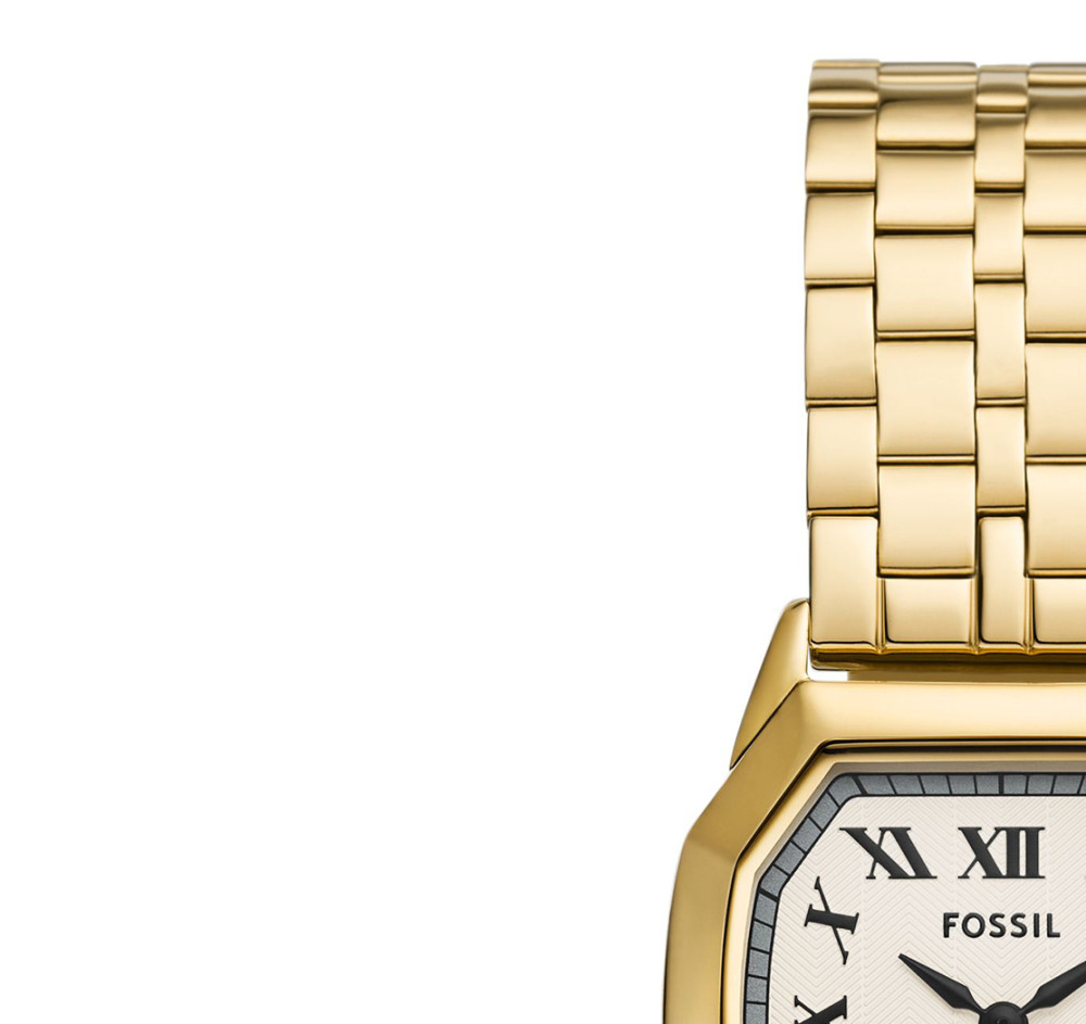 Fossil ES5361 HARLOW Gold Stainless Steel 27mm - zegarek damski 4