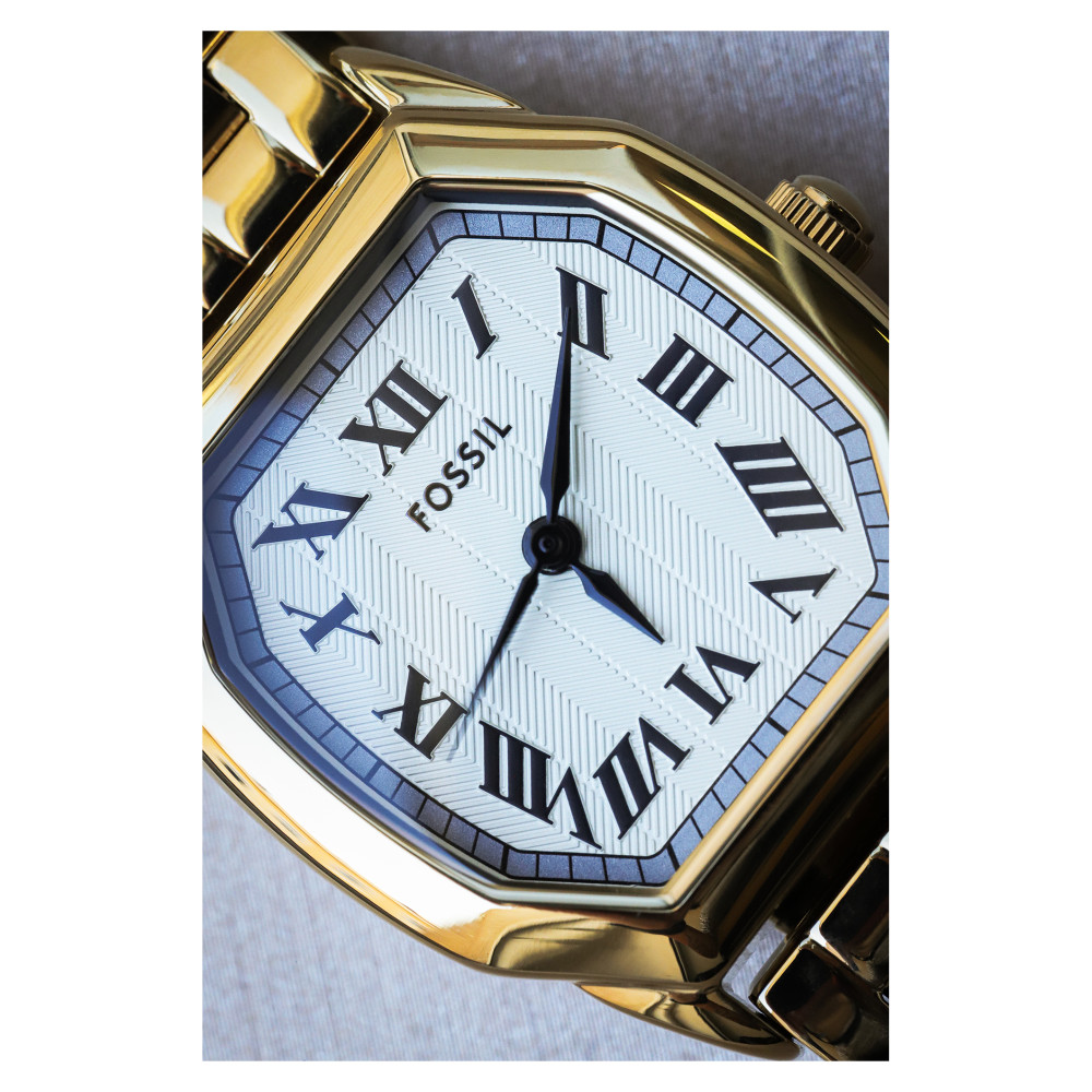 Fossil ES5361 HARLOW Gold Stainless Steel 27mm - zegarek damski 12
