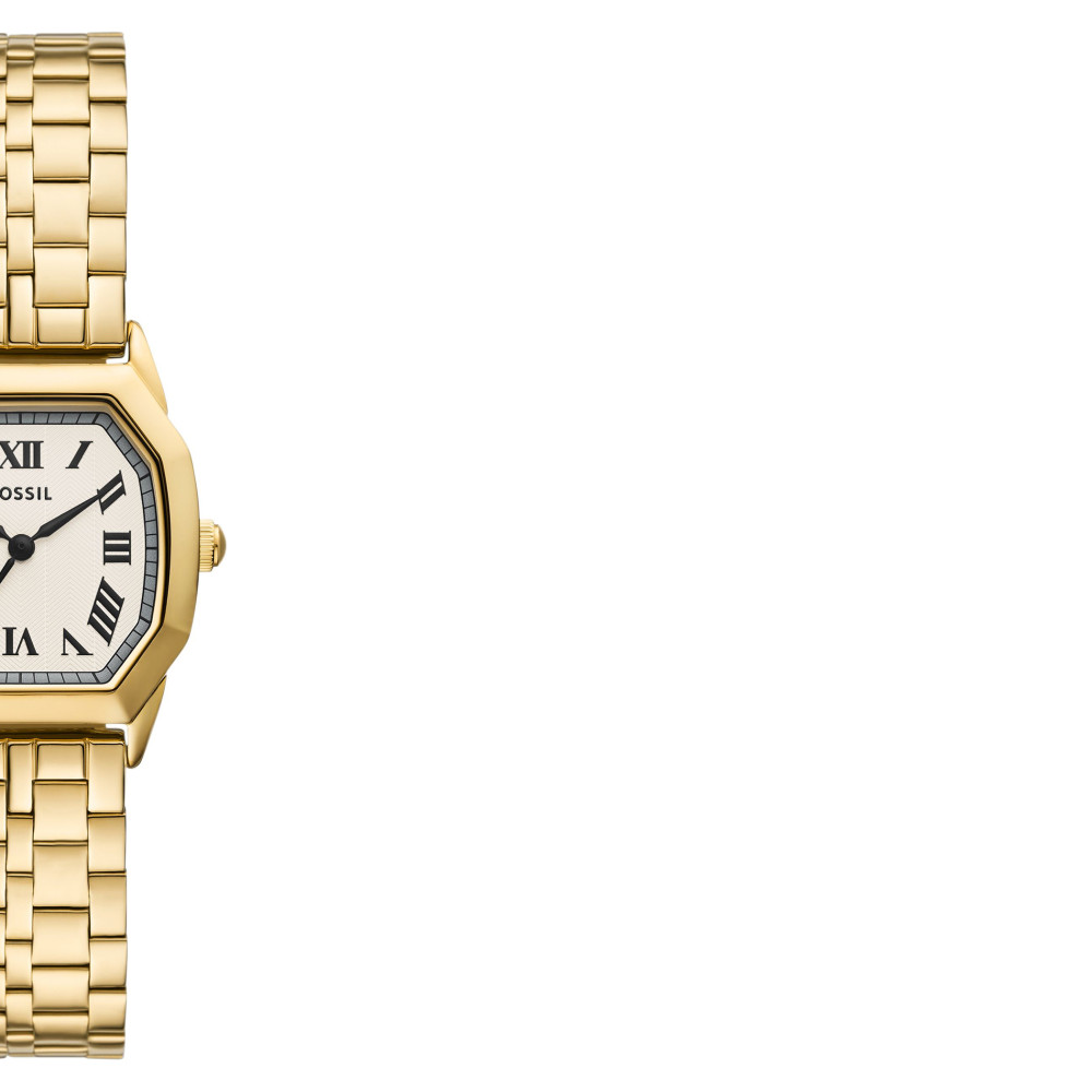 Fossil ES5361 HARLOW Gold Stainless Steel 27mm - zegarek damski 6