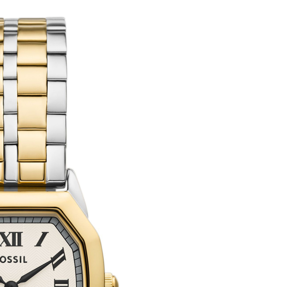 Fossil ES5362 HARLOW Bicolor Stainless Steel 27mm - zegarek damski 5