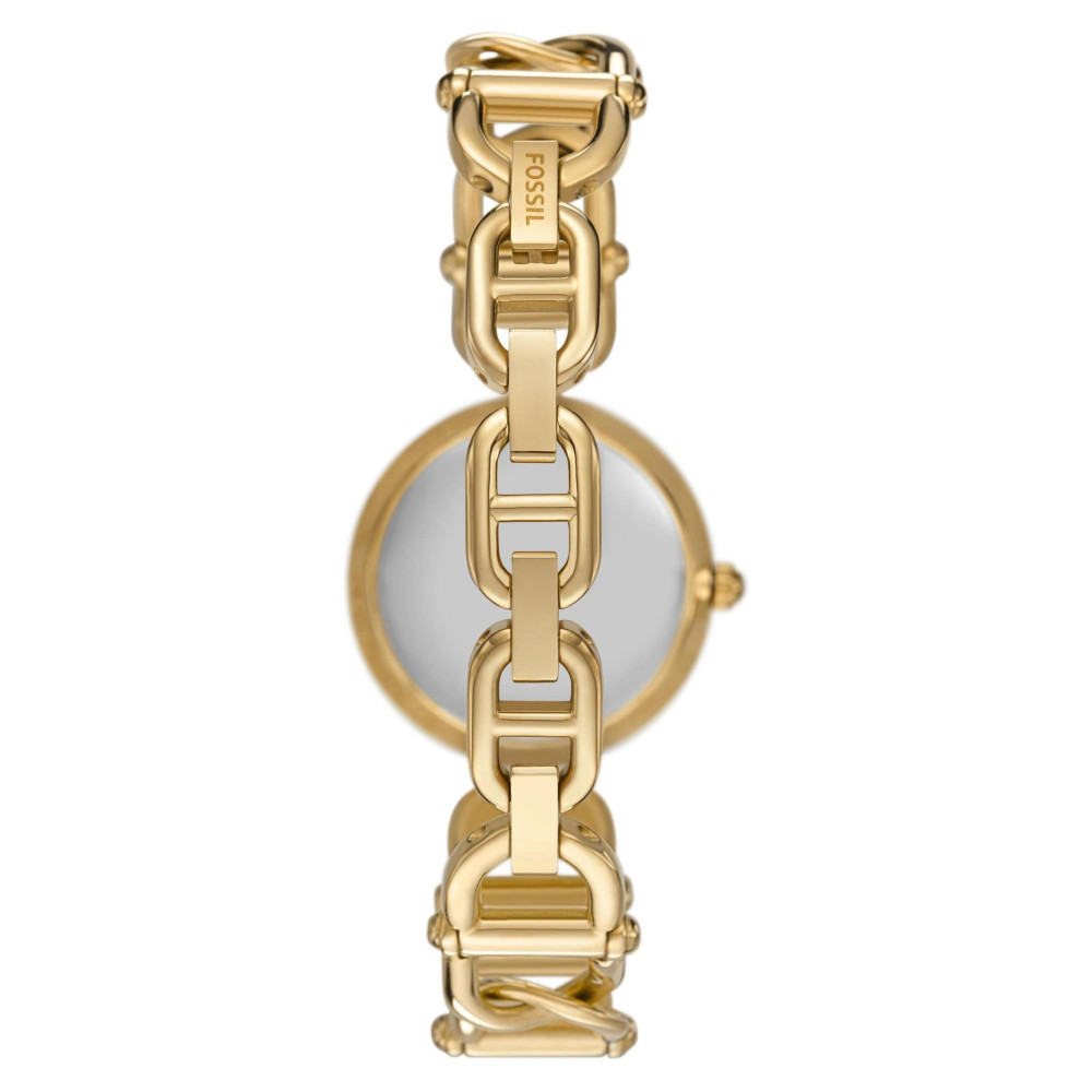 Fossil ES5375 Three-Hand Gold-Tone Stainless Steel - zegarek damski 7