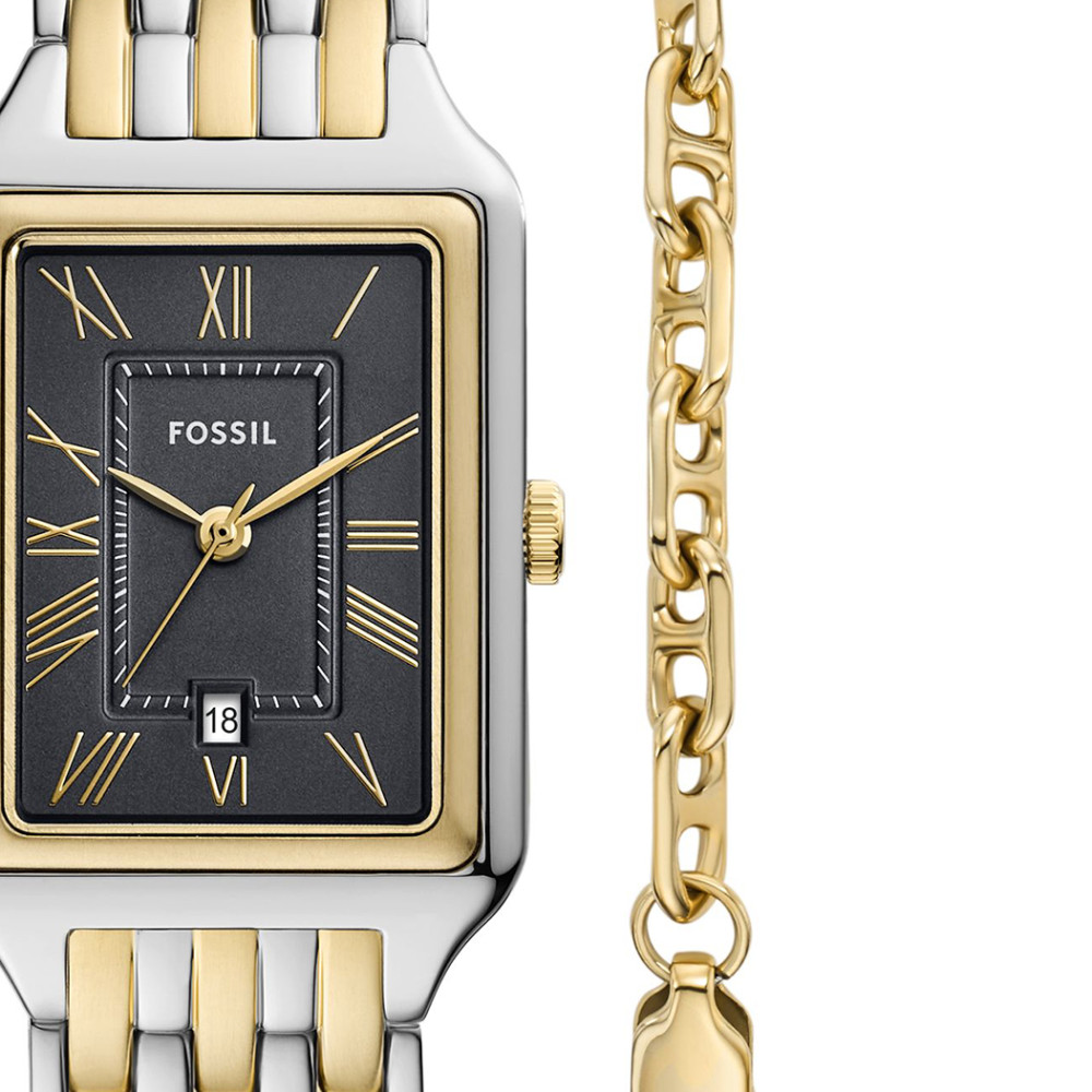 Fossil ES5376SET Bicolor Stainless Steel 23mm - zegarek damski 2