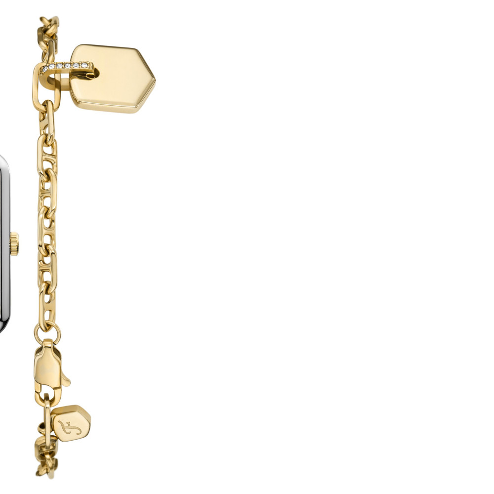 Fossil ES5376SET Bicolor Stainless Steel 23mm - zegarek damski 6