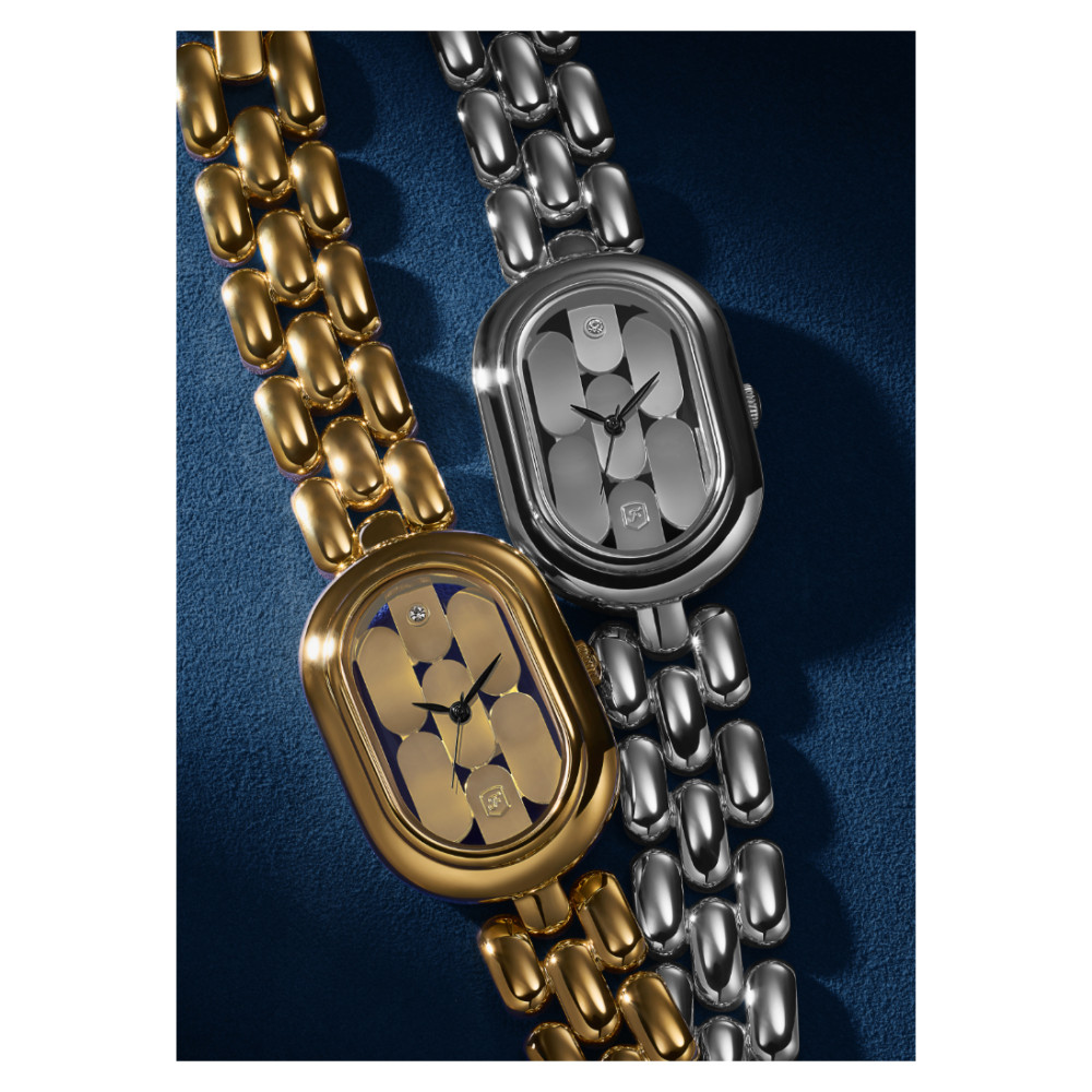 Fossil ES5380 Sloan Gold-Tone Stainless Steel 24mm - zegarek damski 9