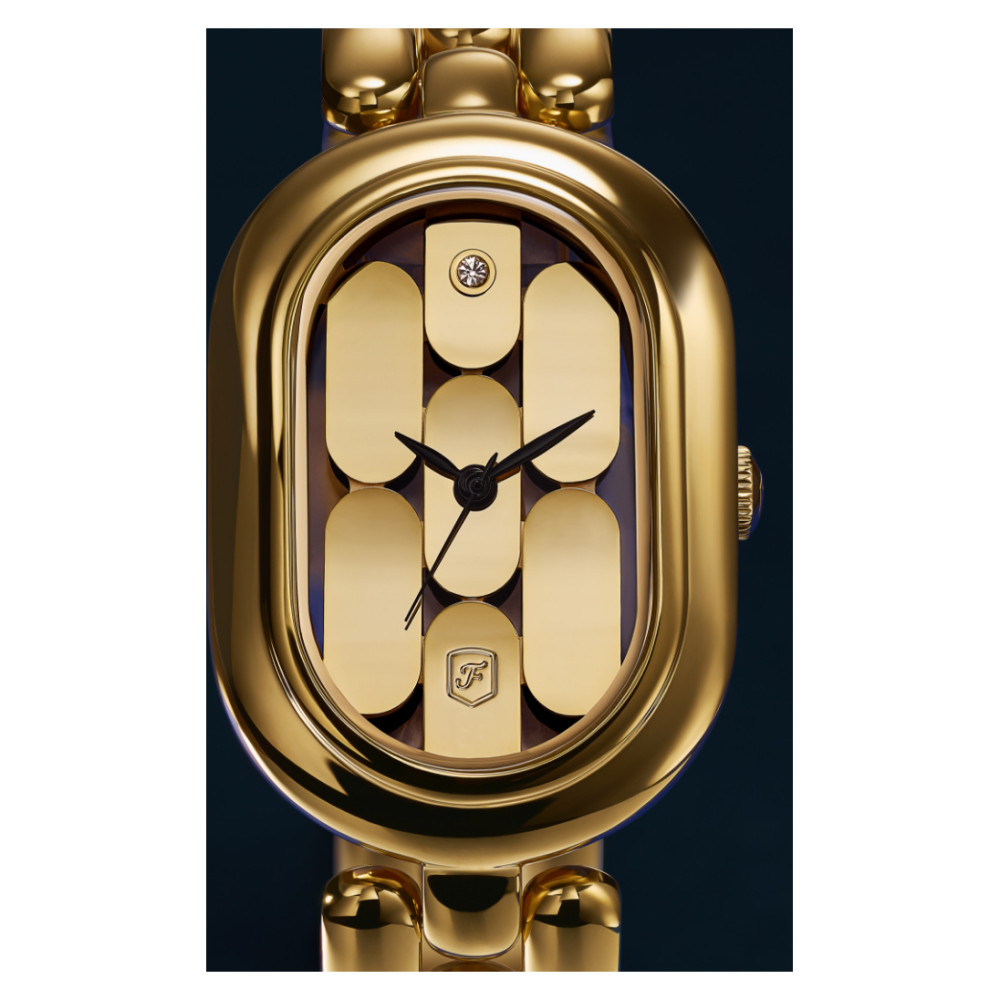 Fossil ES5380 Sloan Gold-Tone Stainless Steel 24mm - zegarek damski 10